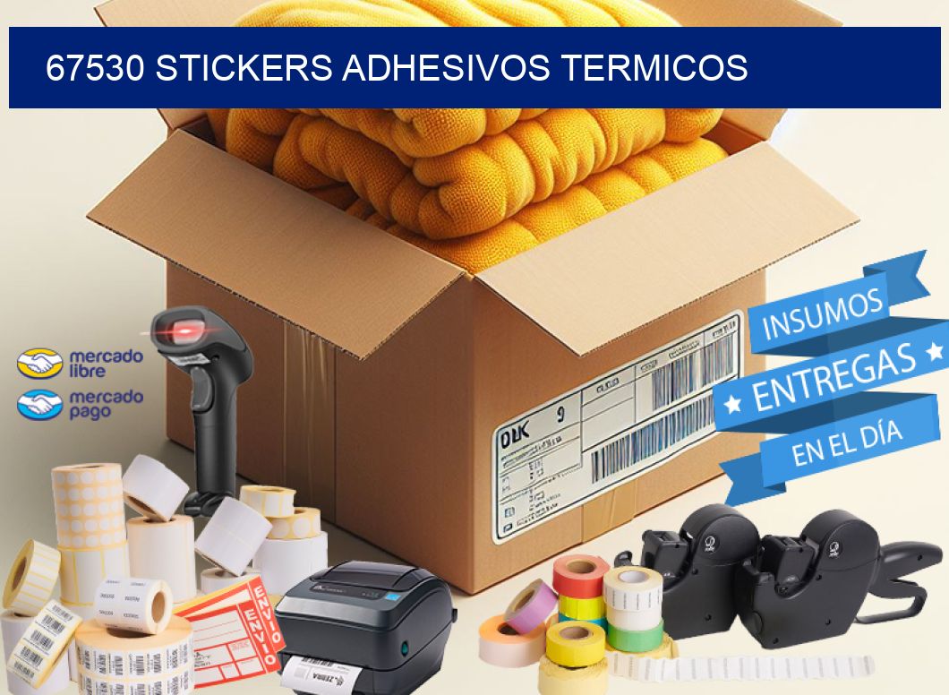 67530 stickers adhesivos termicos