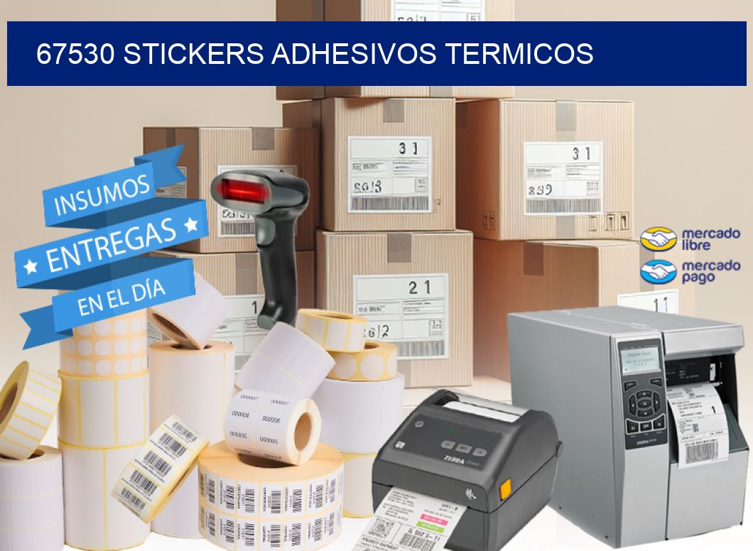 67530 stickers adhesivos termicos