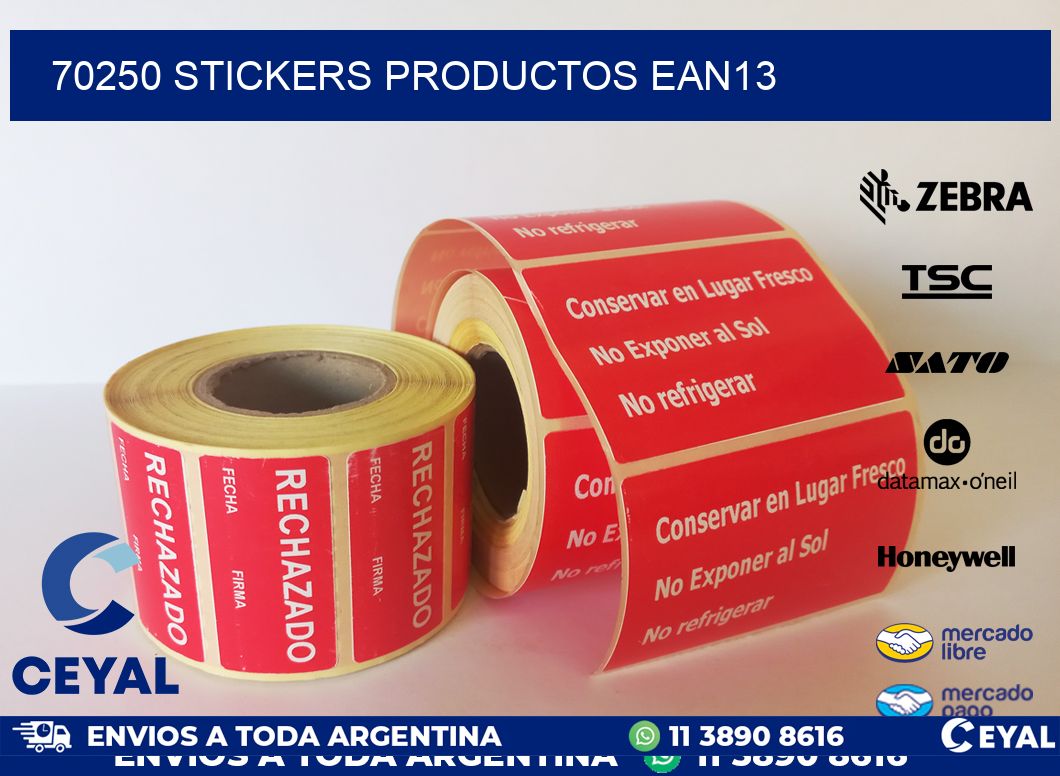 70250 stickers productos ean13