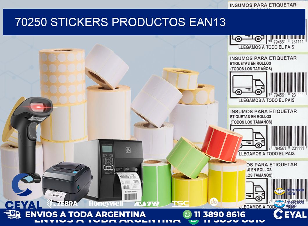 70250 stickers productos ean13