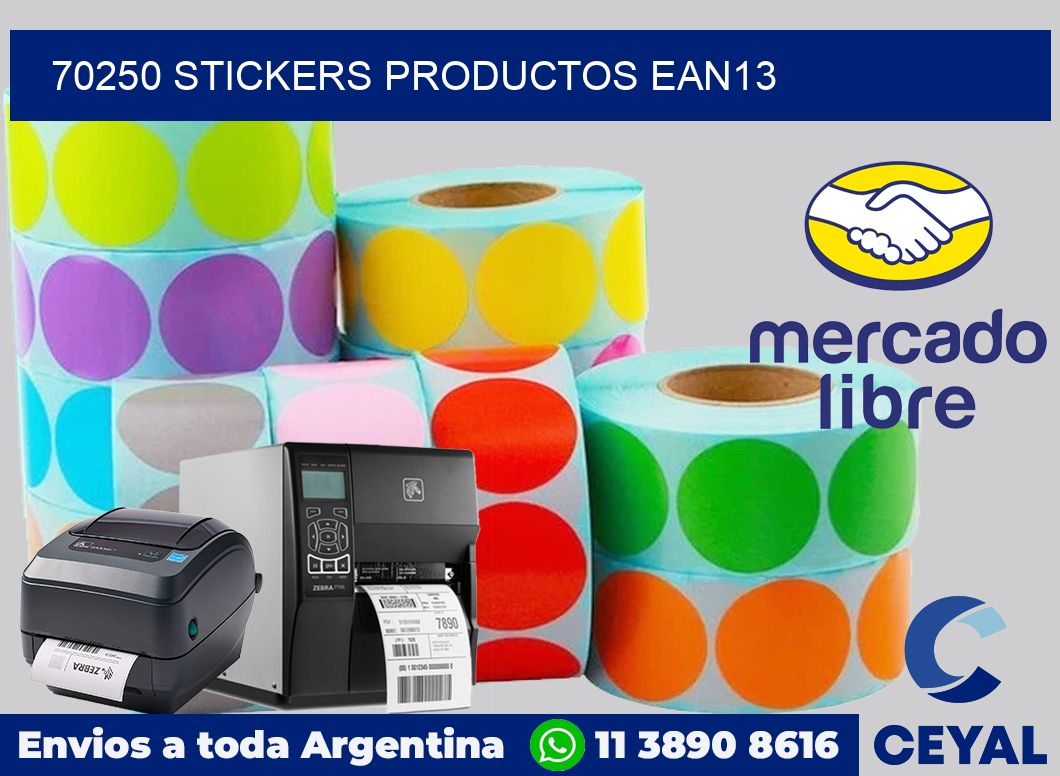 70250 stickers productos ean13