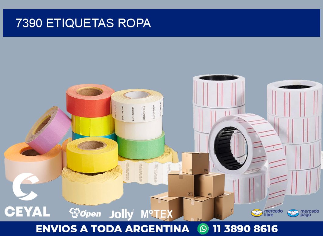 7390 ETIQUETAS ROPA