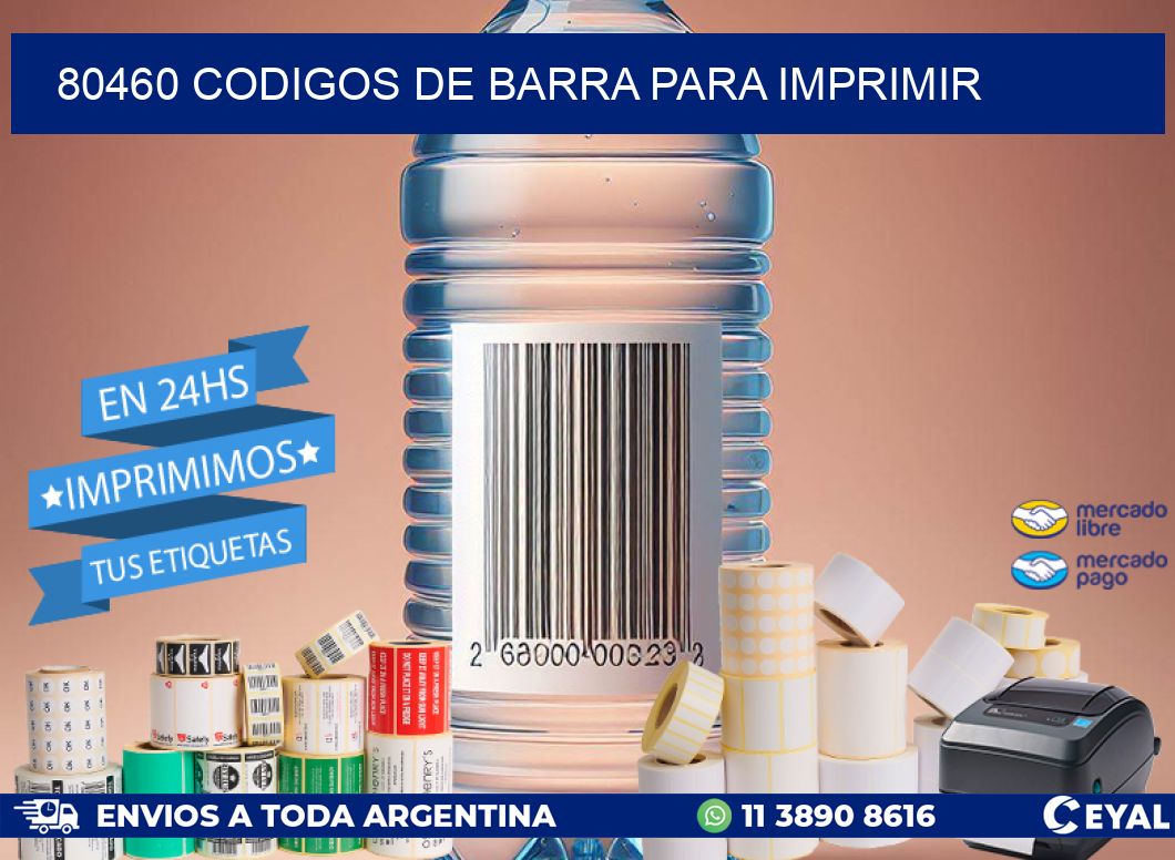 80460 codigos de barra para imprimir