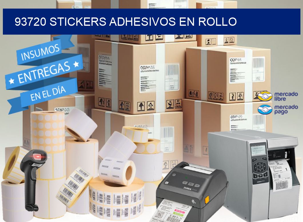 93720 STICKERS ADHESIVOS EN ROLLO