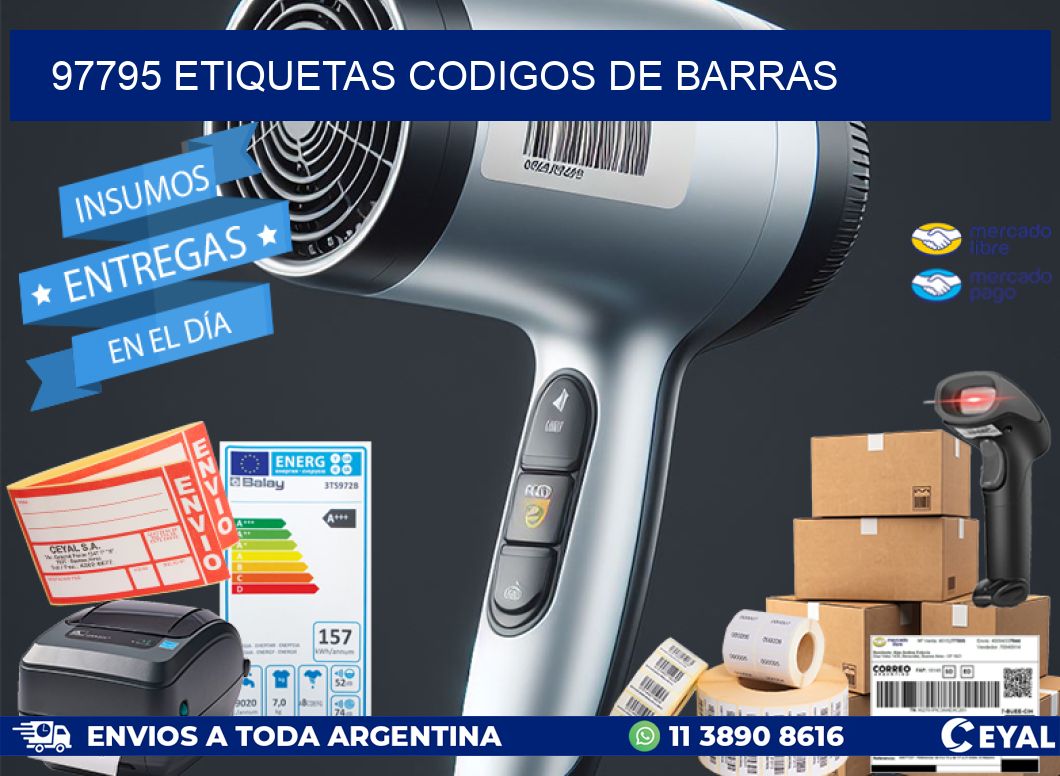 97795 etiquetas codigos de barras