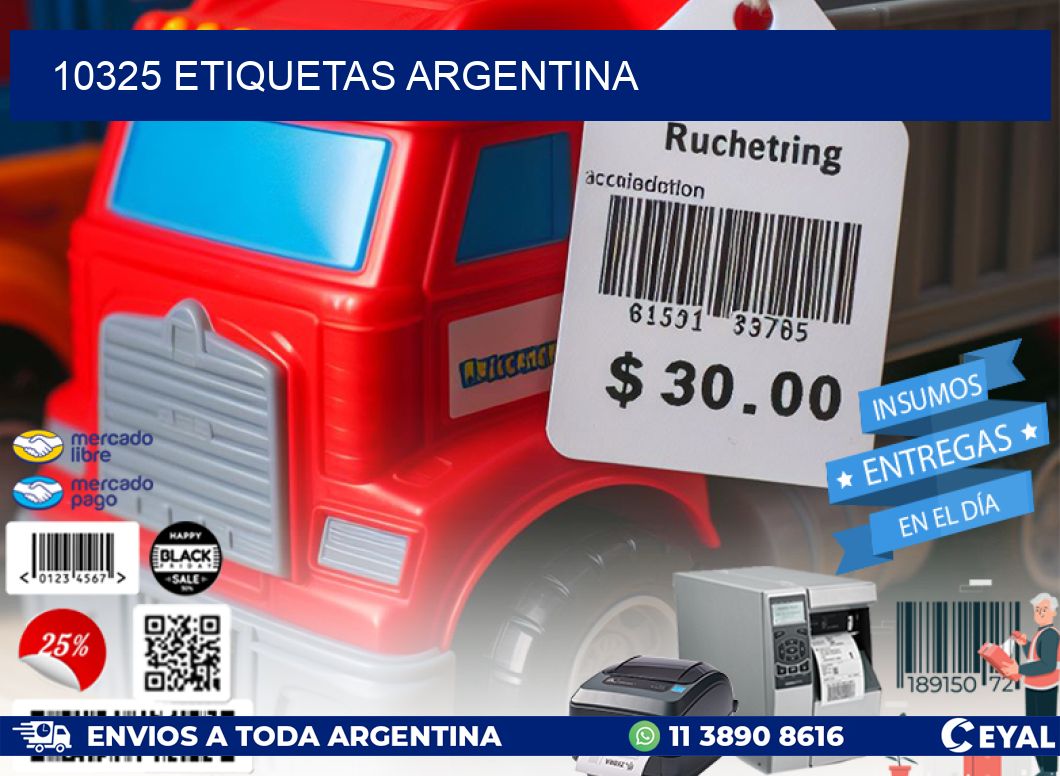 10325 ETIQUETAS ARGENTINA