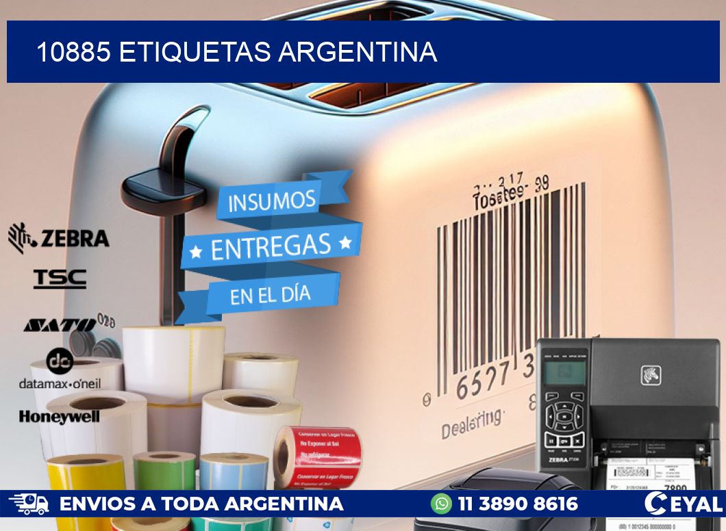 10885 ETIQUETAS ARGENTINA