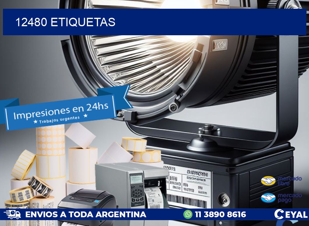 12480 ETIQUETAS