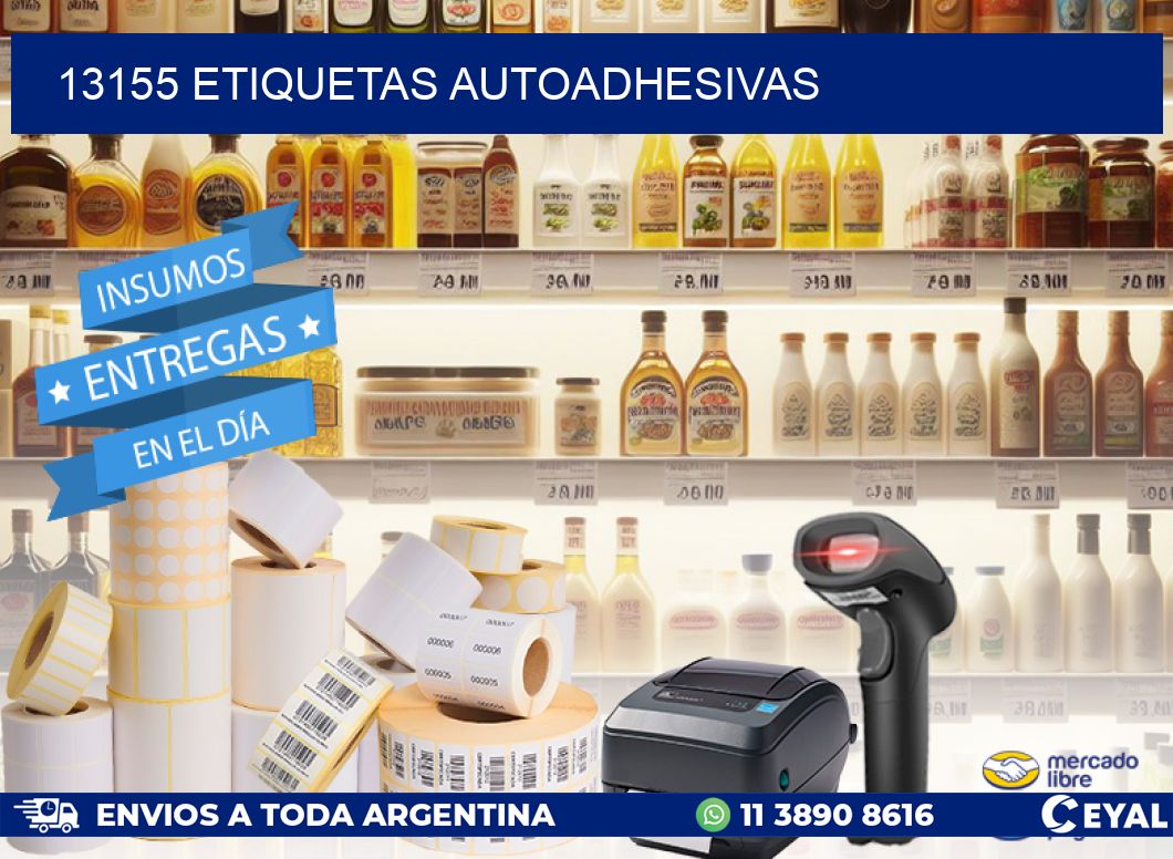 13155 ETIQUETAS AUTOADHESIVAS