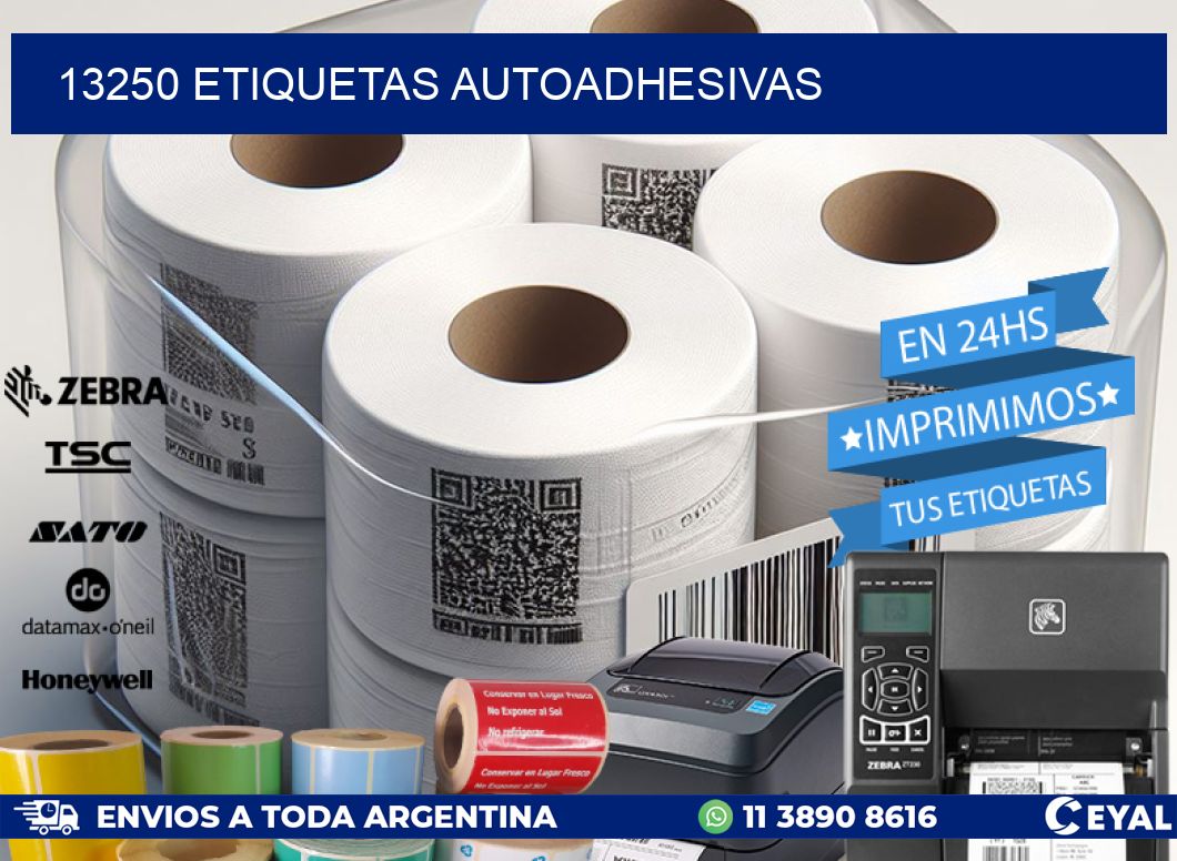 13250 ETIQUETAS AUTOADHESIVAS