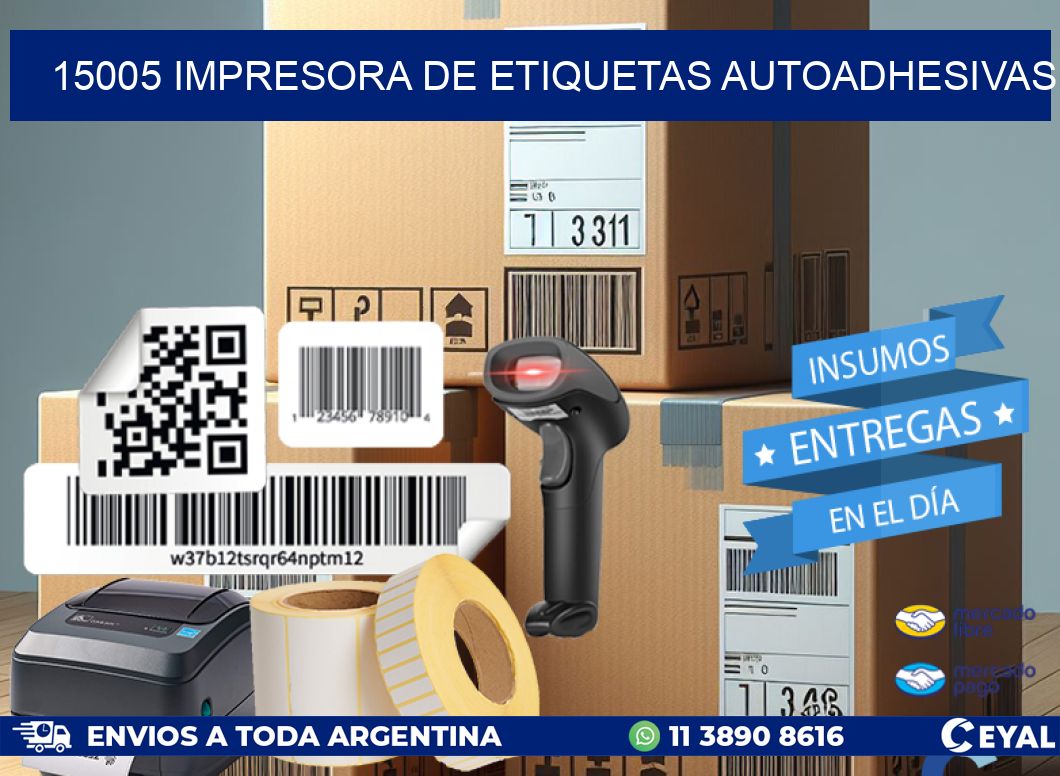 15005 IMPRESORA DE ETIQUETAS AUTOADHESIVAS