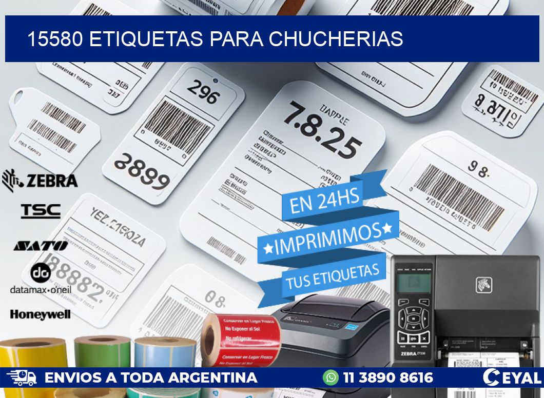 15580 ETIQUETAS PARA CHUCHERIAS