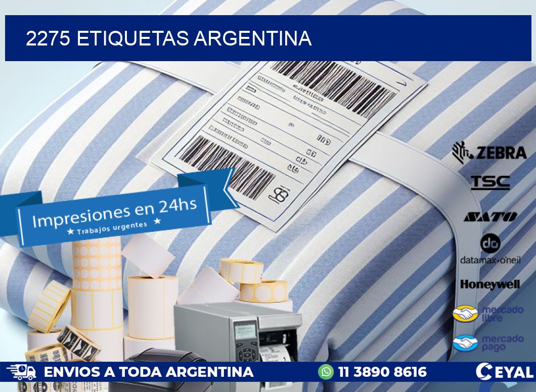 2275 ETIQUETAS ARGENTINA