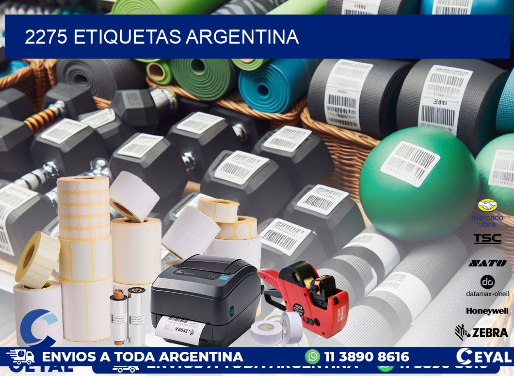 2275 ETIQUETAS ARGENTINA