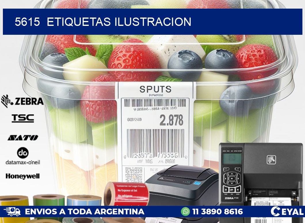 5615  ETIQUETAS ILUSTRACION