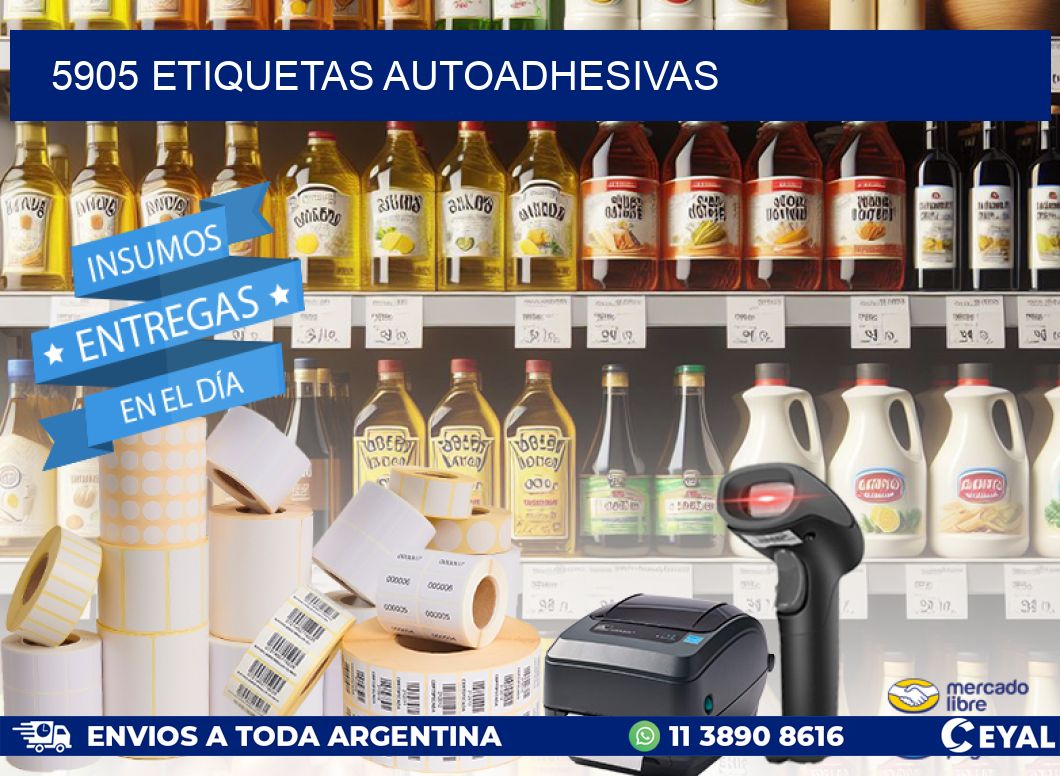 5905 ETIQUETAS AUTOADHESIVAS