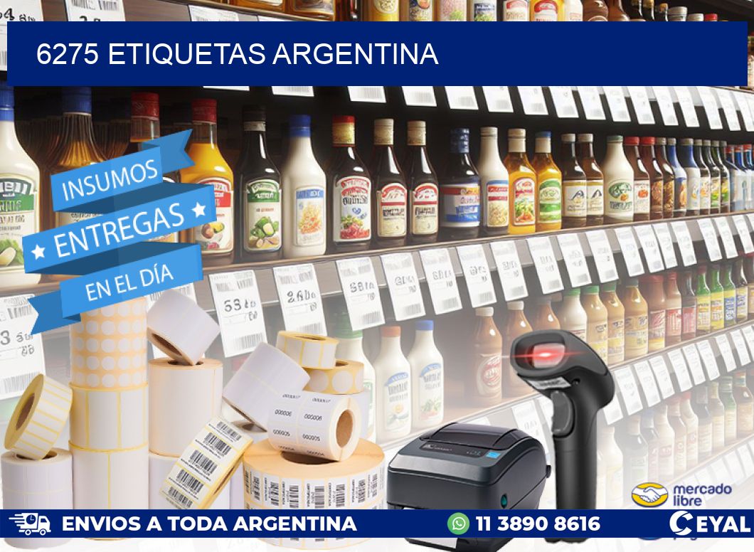 6275 ETIQUETAS ARGENTINA