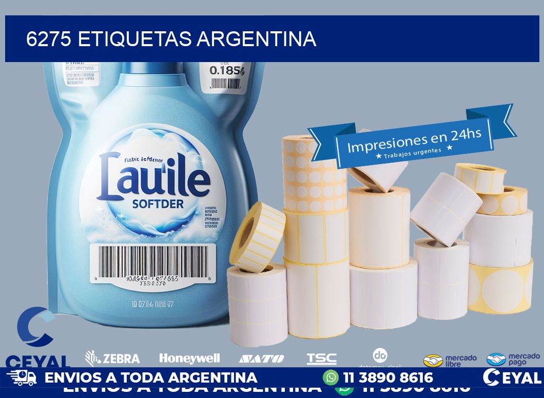 6275 ETIQUETAS ARGENTINA