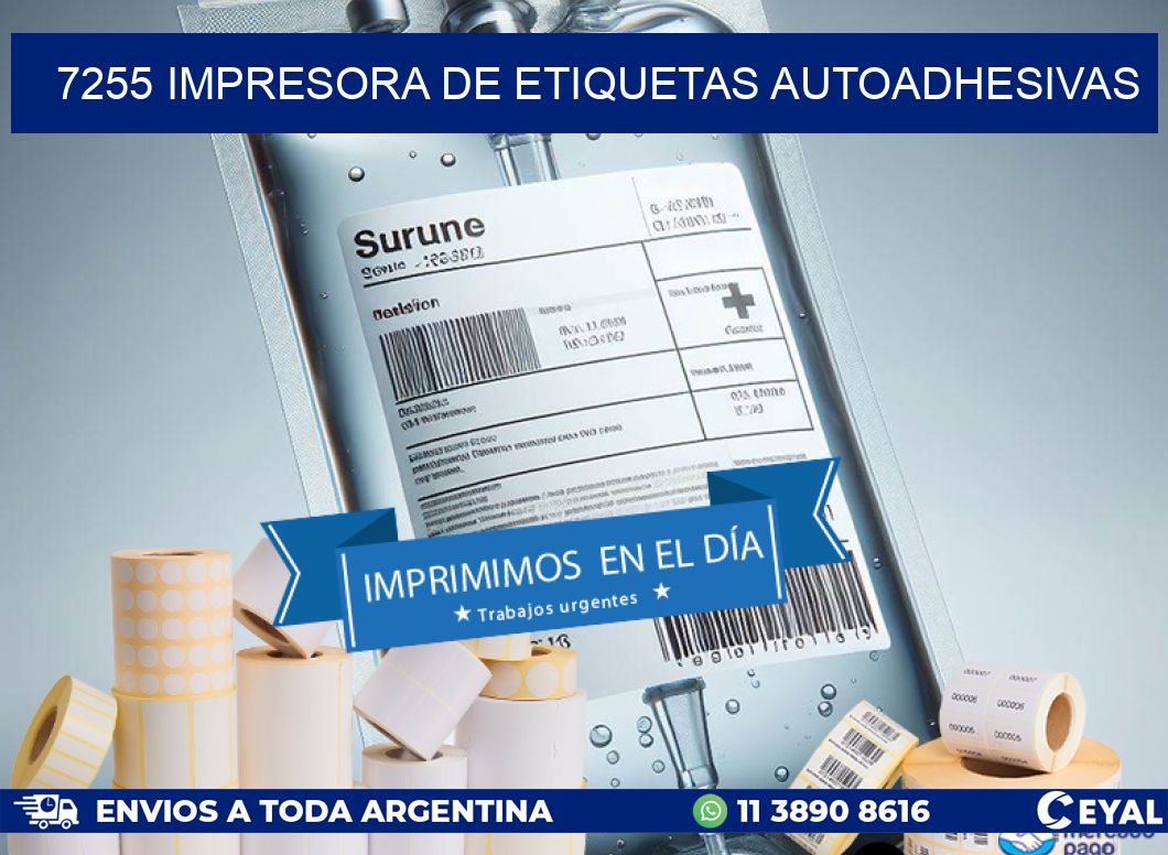 7255 IMPRESORA DE ETIQUETAS AUTOADHESIVAS