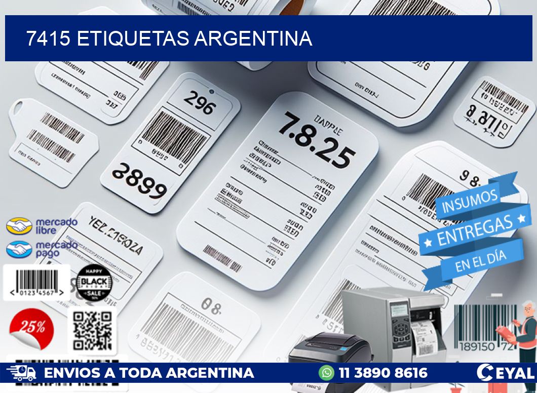 7415 ETIQUETAS ARGENTINA