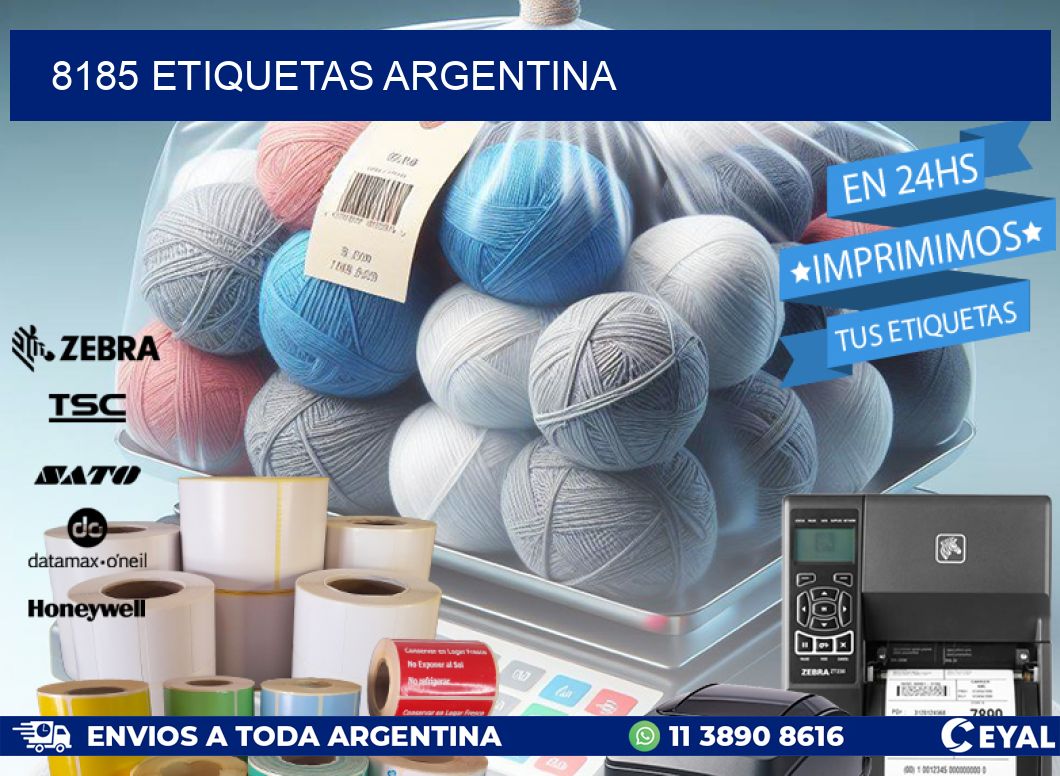 8185 ETIQUETAS ARGENTINA