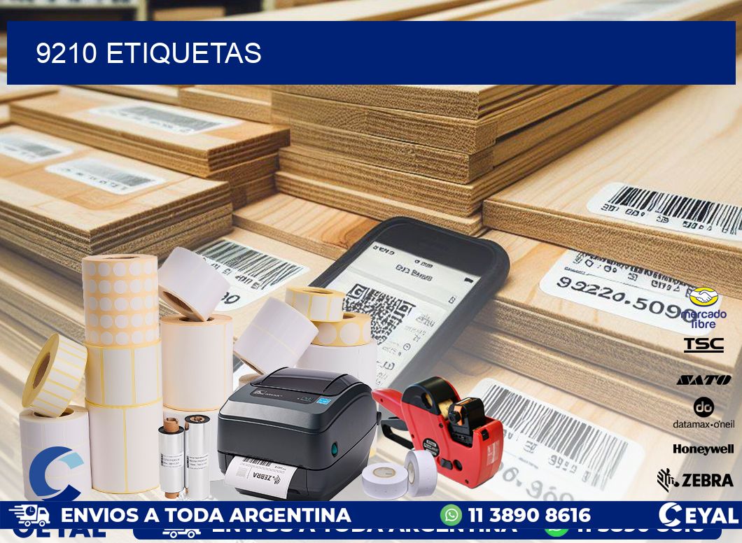 9210 ETIQUETAS