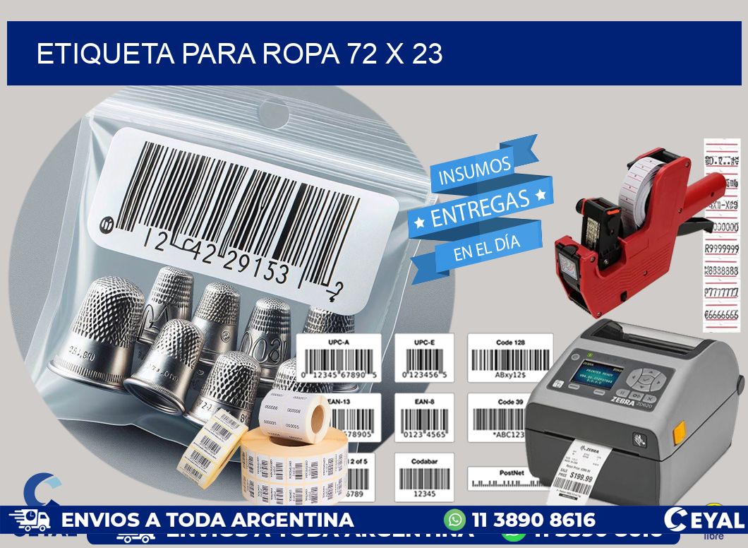 ETIQUETA PARA ROPA 72 x 23