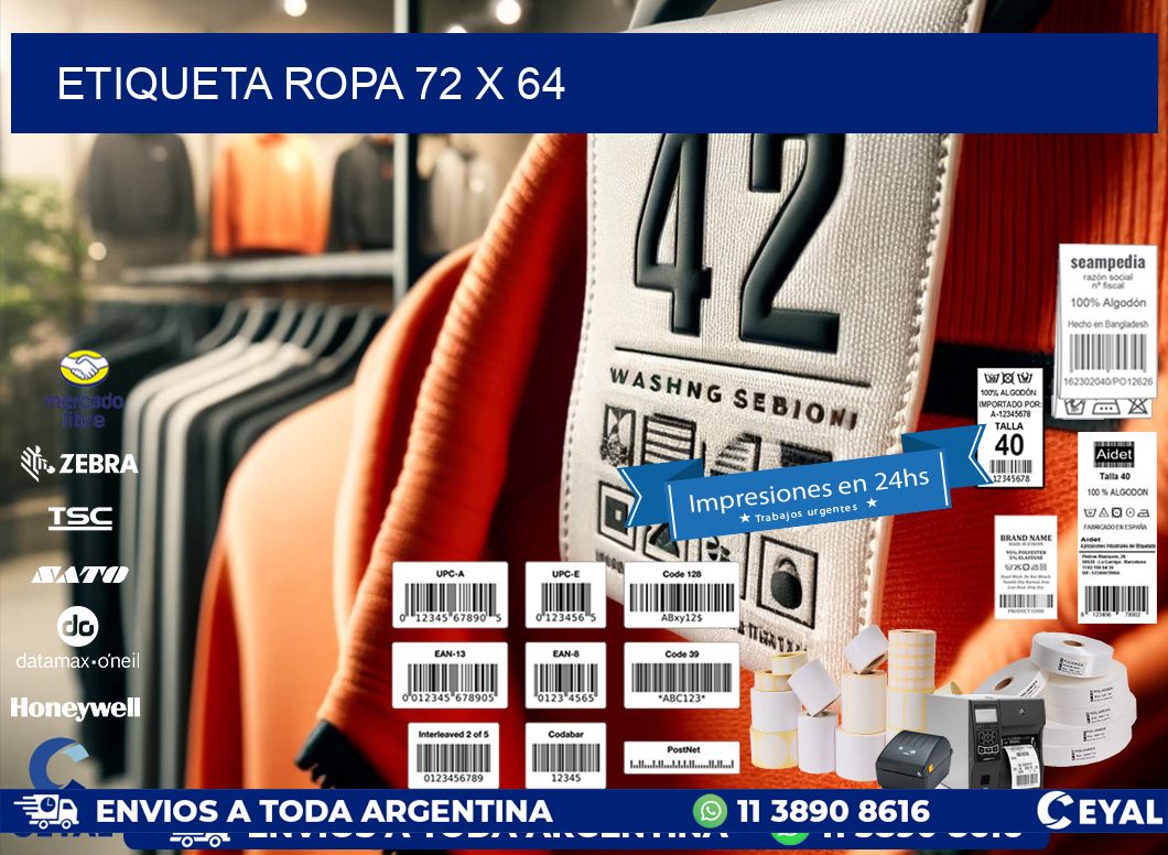 ETIQUETA ROPA 72 x 64