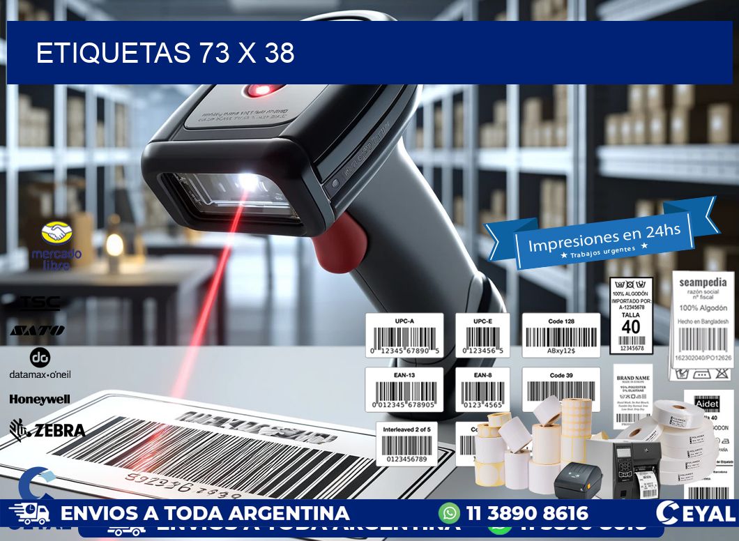 ETIQUETAS 73 x 38