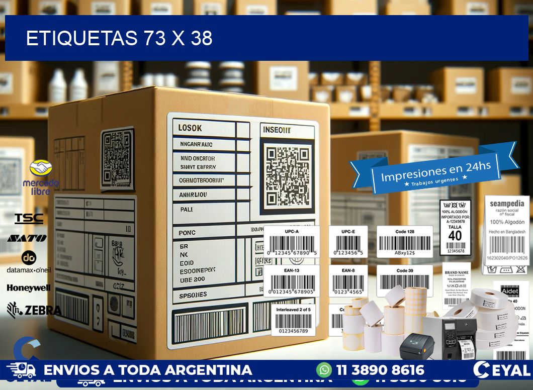 ETIQUETAS 73 x 38