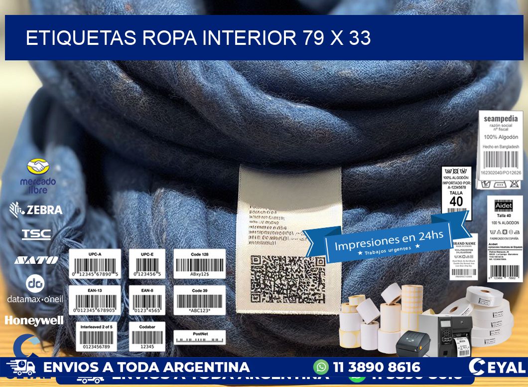 ETIQUETAS ROPA INTERIOR 79 x 33