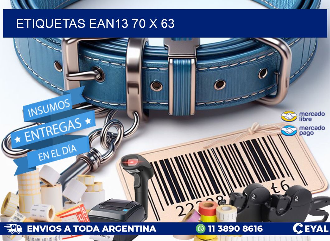 ETIQUETAS EAN13 70 x 63