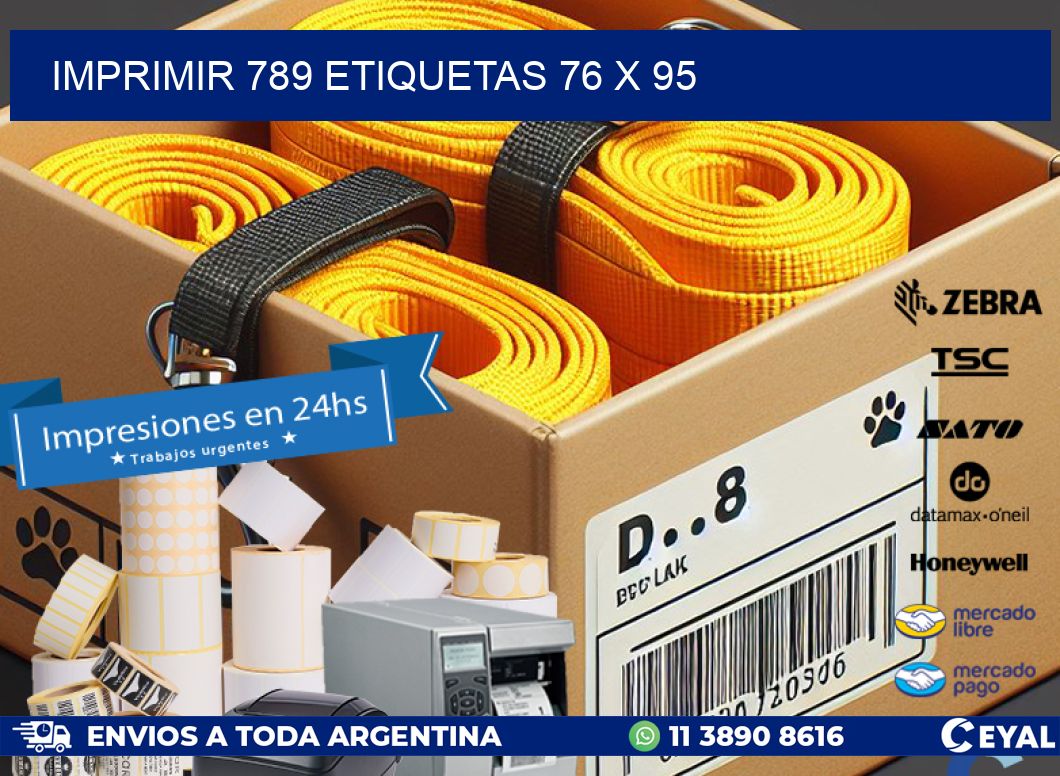 IMPRIMIR 789 ETIQUETAS 76 x 95