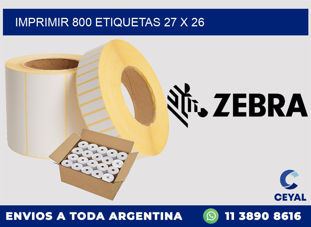 IMPRIMIR 800 ETIQUETAS 27 x 26