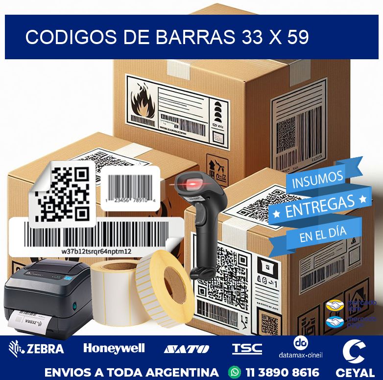 codigos de barras 33 x 59