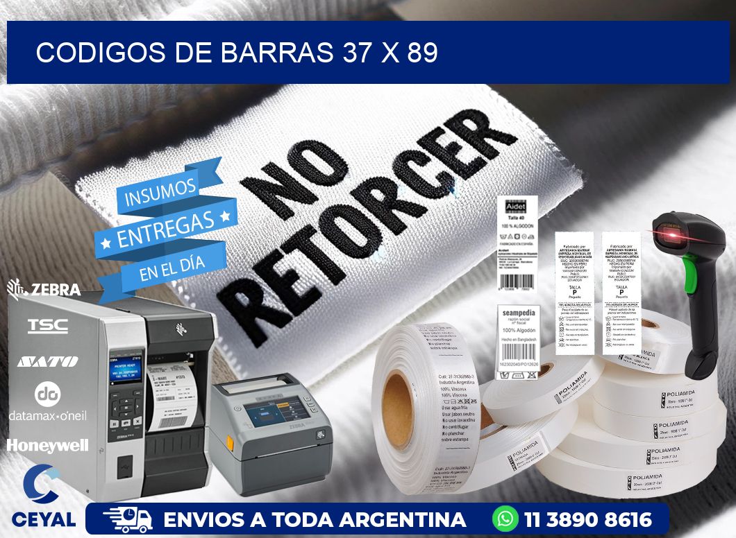 codigos de barras 37 x 89