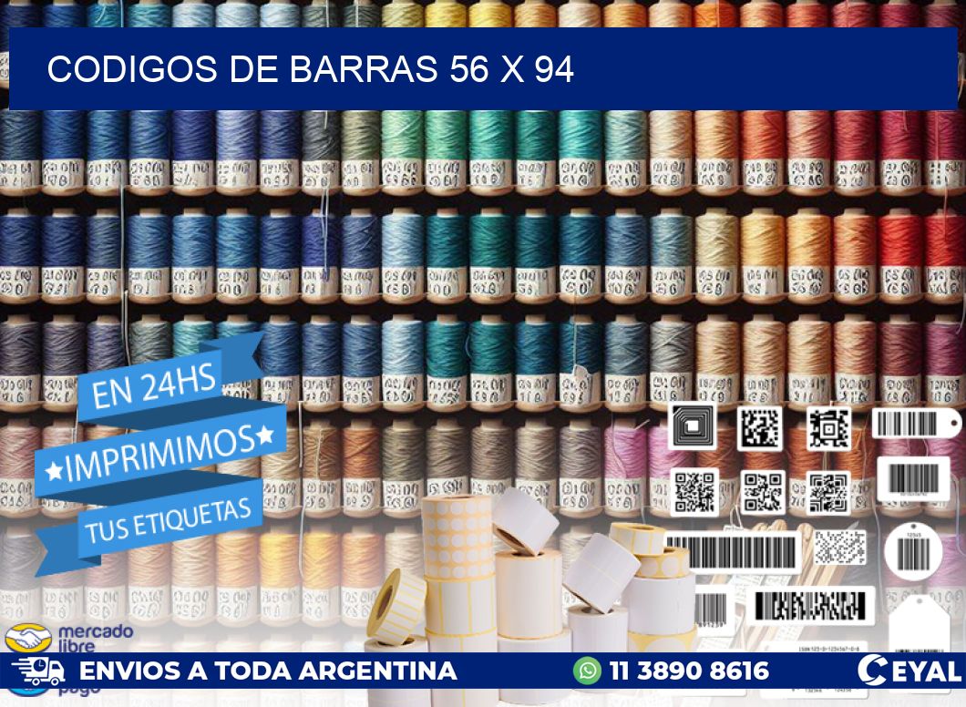 codigos de barras 56 x 94