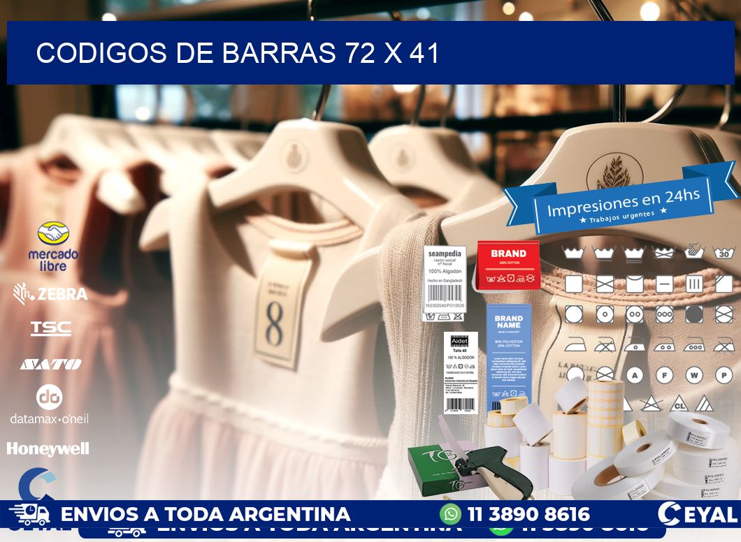 codigos de barras 72 x 41