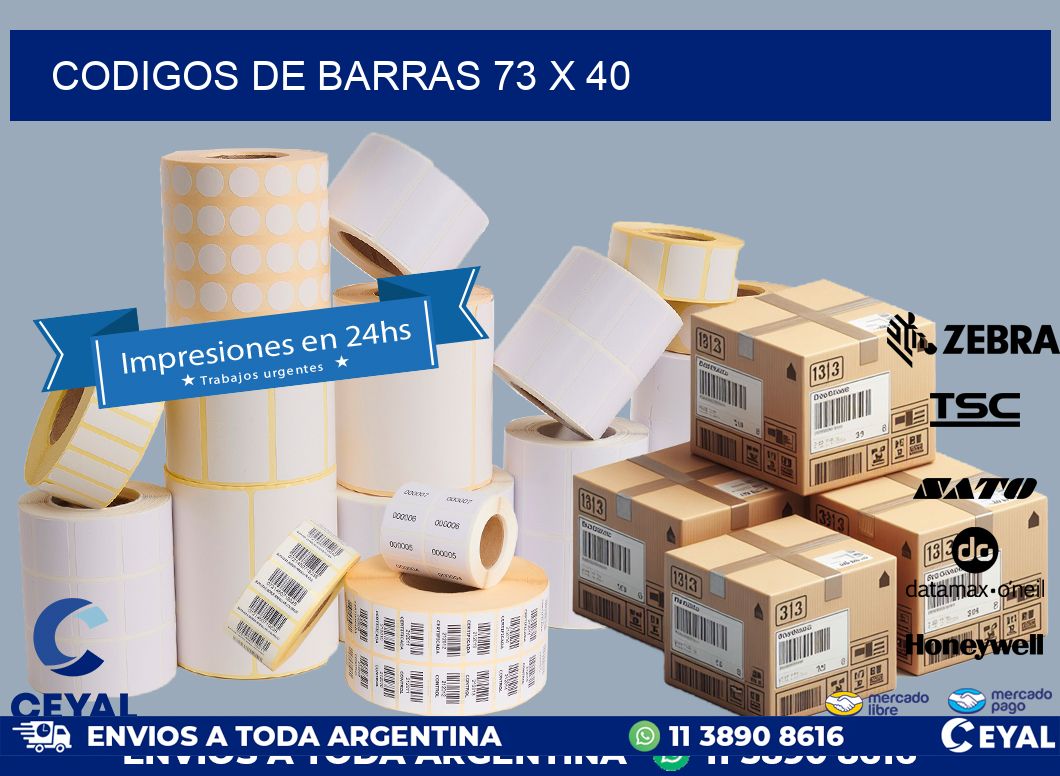 codigos de barras 73 x 40