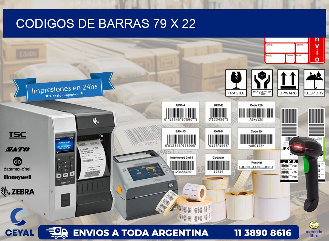 codigos de barras 79 x 22