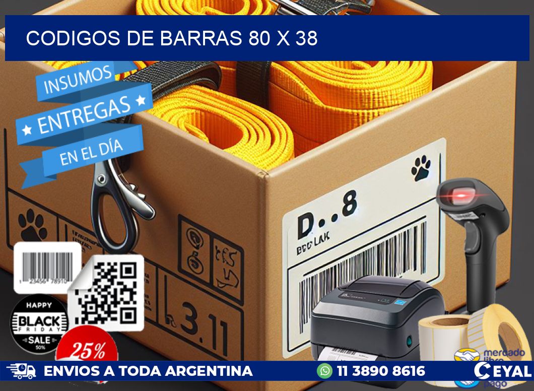 codigos de barras 80 x 38