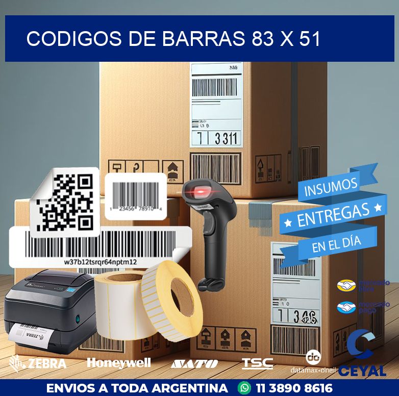 codigos de barras 83 x 51