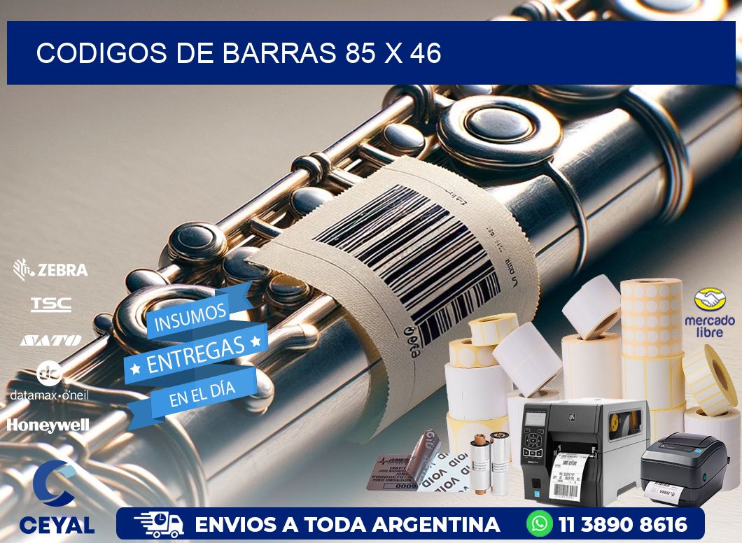 codigos de barras 85 x 46