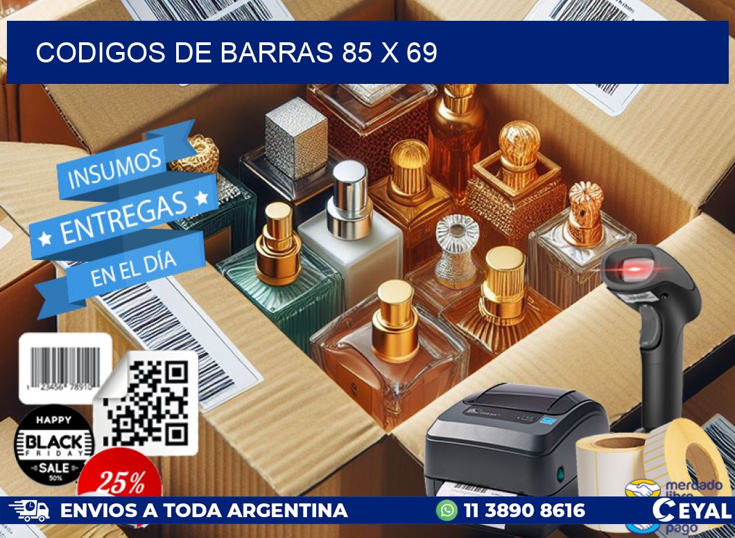 codigos de barras 85 x 69