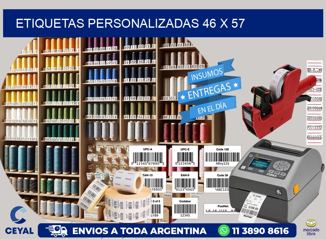 etiquetas personalizadas 46 x 57