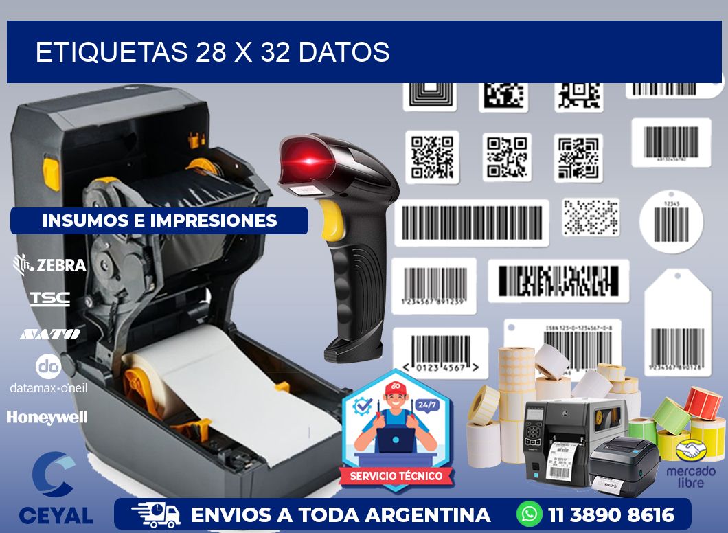 ETIQUETAS 28 x 32 DATOS