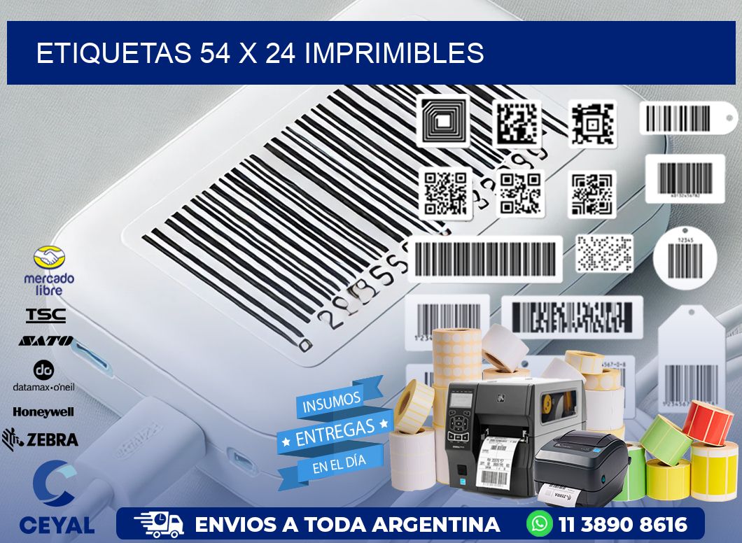 ETIQUETAS 54 x 24 IMPRIMIBLES