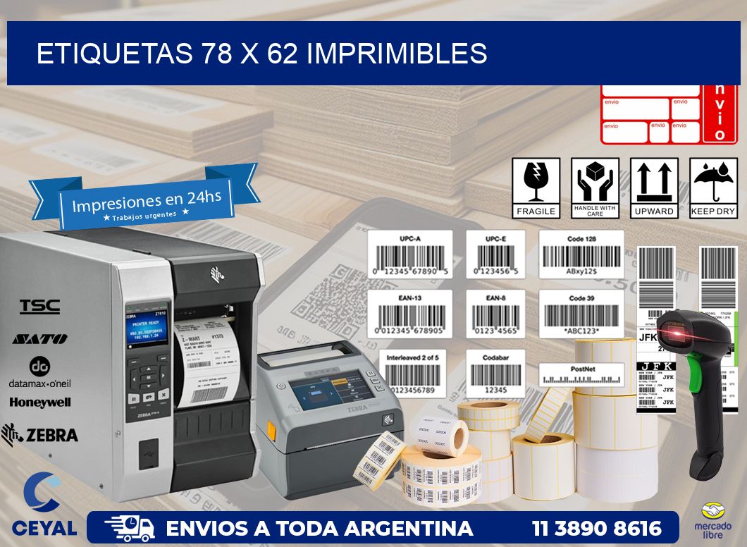 ETIQUETAS 78 x 62 IMPRIMIBLES