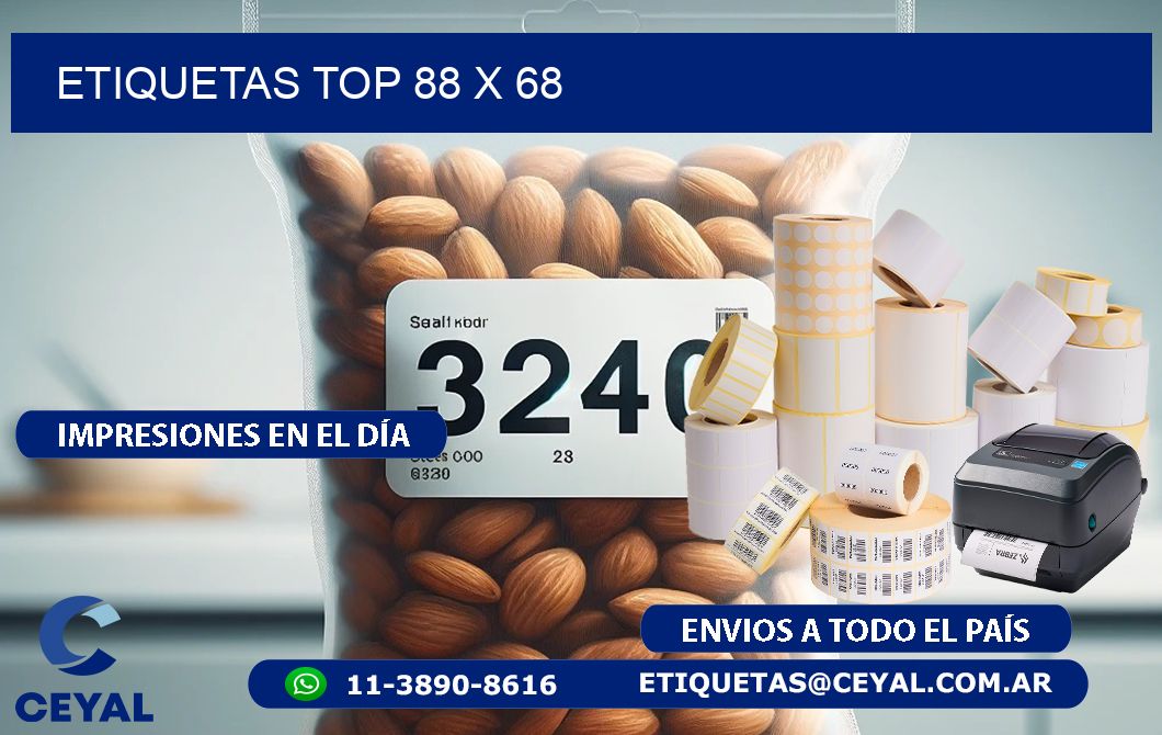 etiquetas top 88 x 68