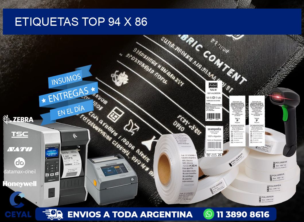 etiquetas top 94 x 86